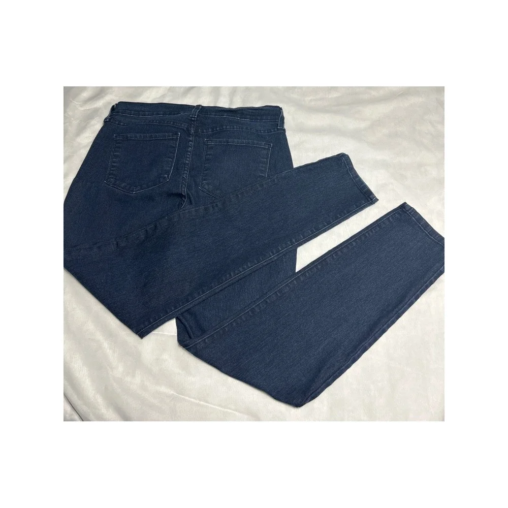 NYDJ Lift & Tuck‎ Slim Fit Jeans Women's Size 6 Dark Wash Denim Pant